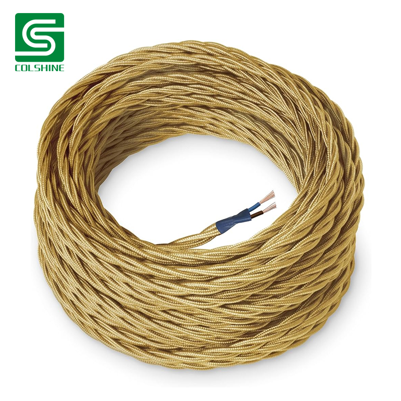 textile lighting cable